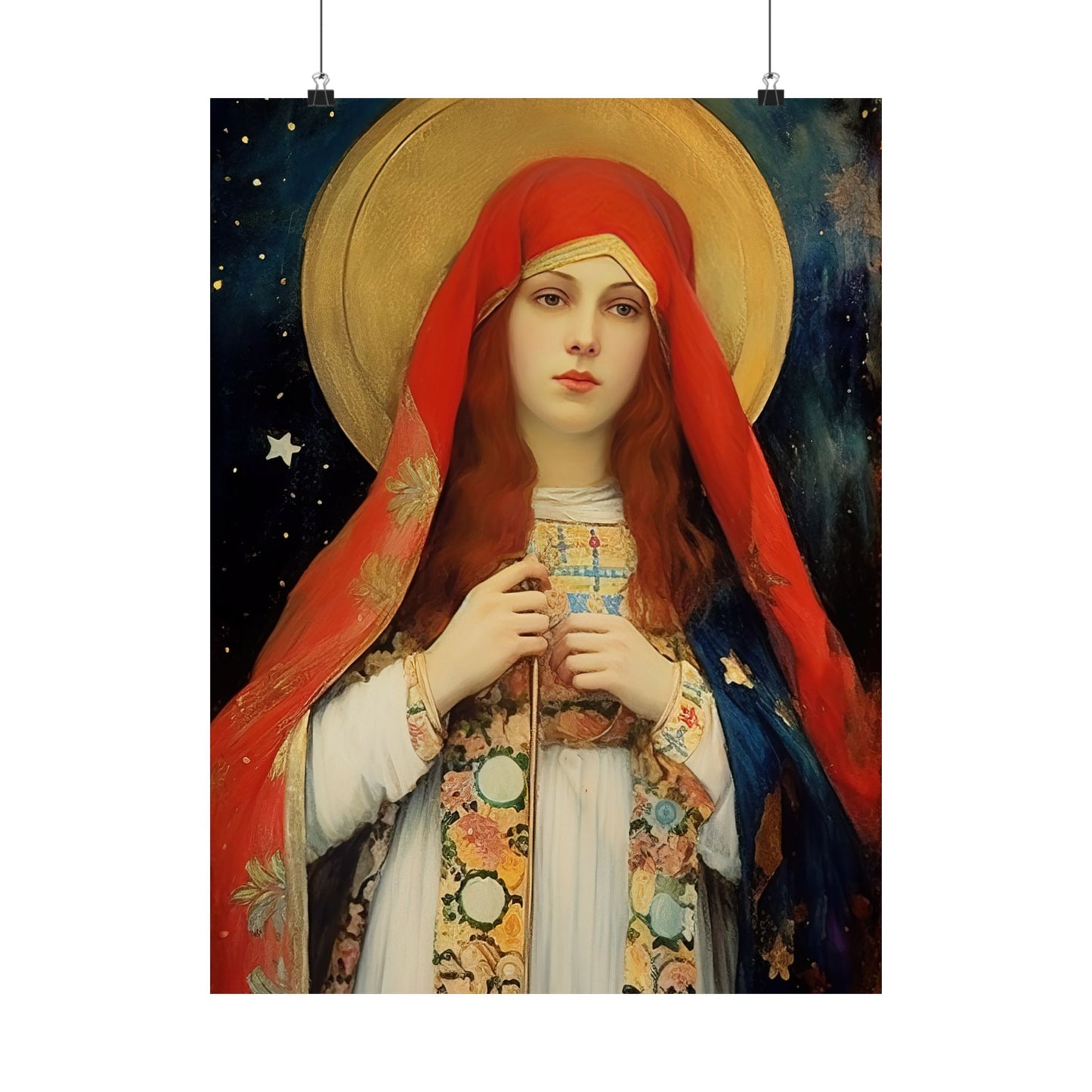 Saint Sabina Print - Sanctified Souls Print - Multiple Sizes - Premium Matte Vertical Posters