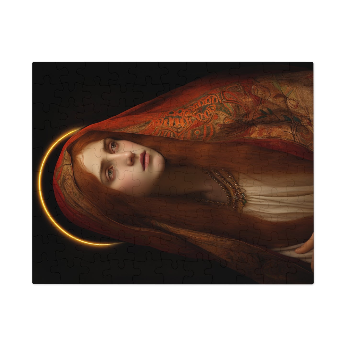 The Beloved Disciple - Mary Magdalene's Devotion - Puzzle and Keepsake Tin - Religious Jigsaw Puzzle (30, 110, 252, 500,1000-Piece)