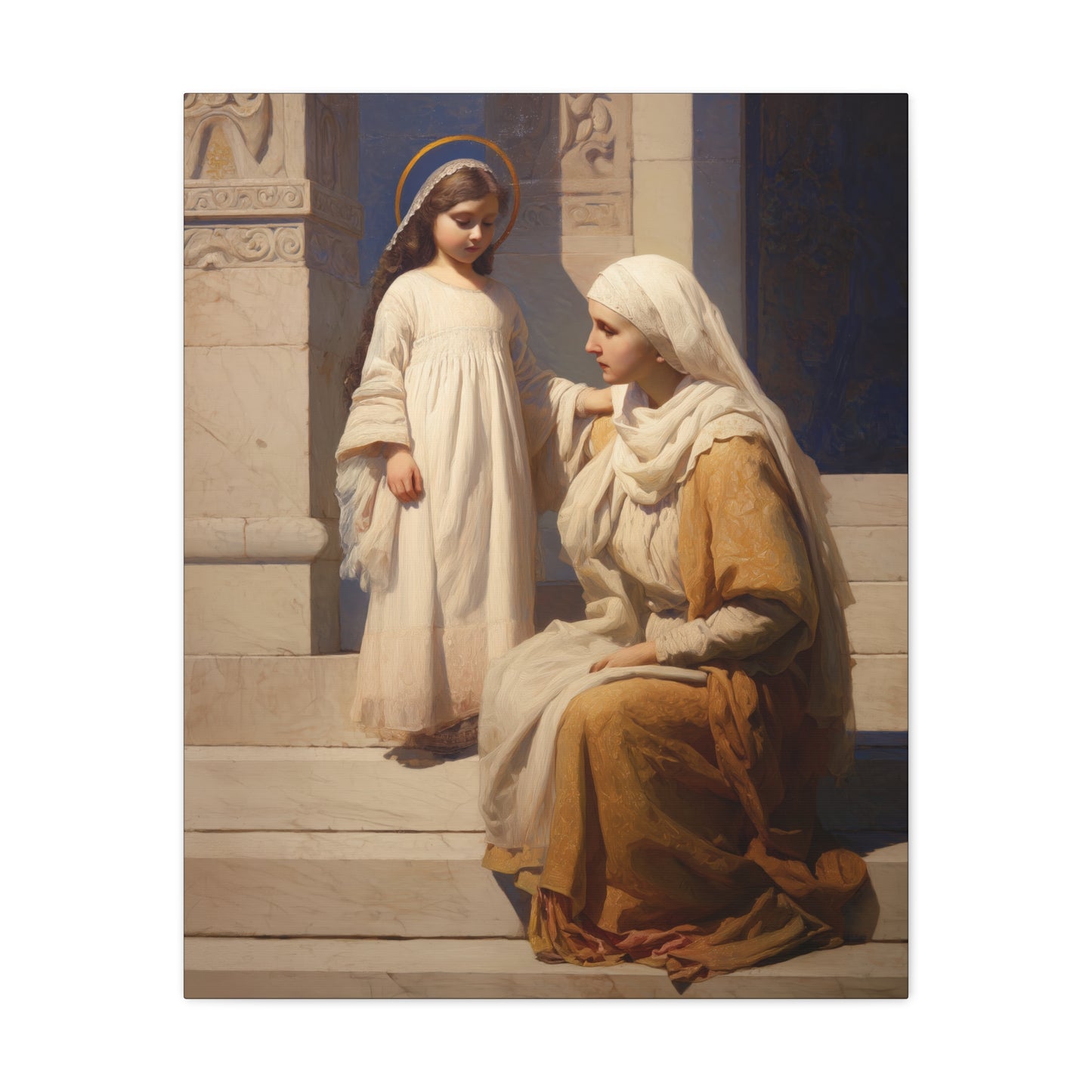 The Feast of the Presentation of the Blessed Mary - Gallery Wrapped Canvas - Print - Religious Art for your Home - Catholic