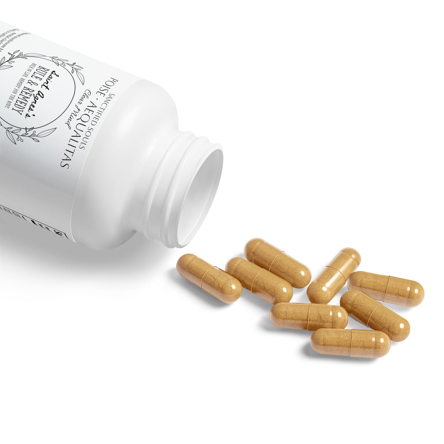 Saint Agnes's Rule & Remedy - Poise · Aequalitas - Clear Mind - Mushroom Blend Supplement (60 Capsules)