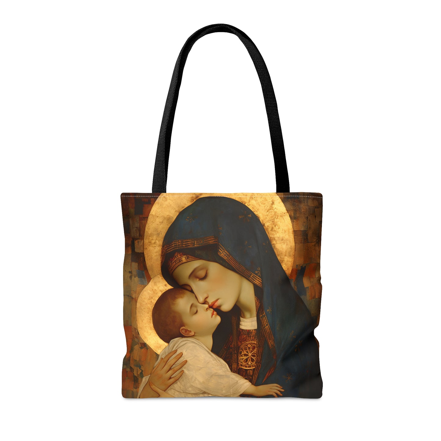 Mary, Mother of God - Divine Mother Tote Bag - Large Medium Small Faith Art Bag - Catholic Faith Purse - Religious Carry All