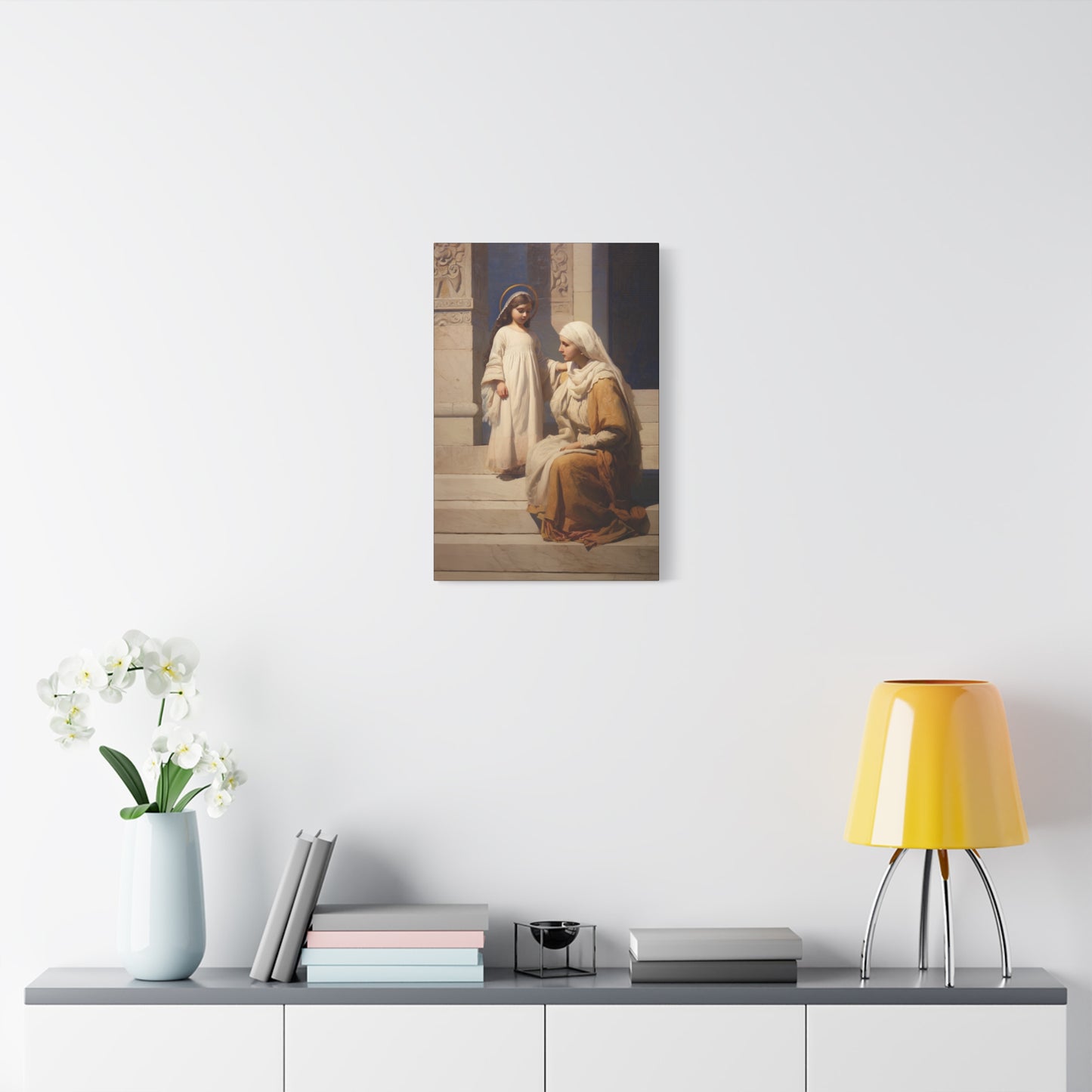 The Feast of the Presentation of the Blessed Mary - Gallery Wrapped Canvas - Print - Religious Art for your Home - Catholic