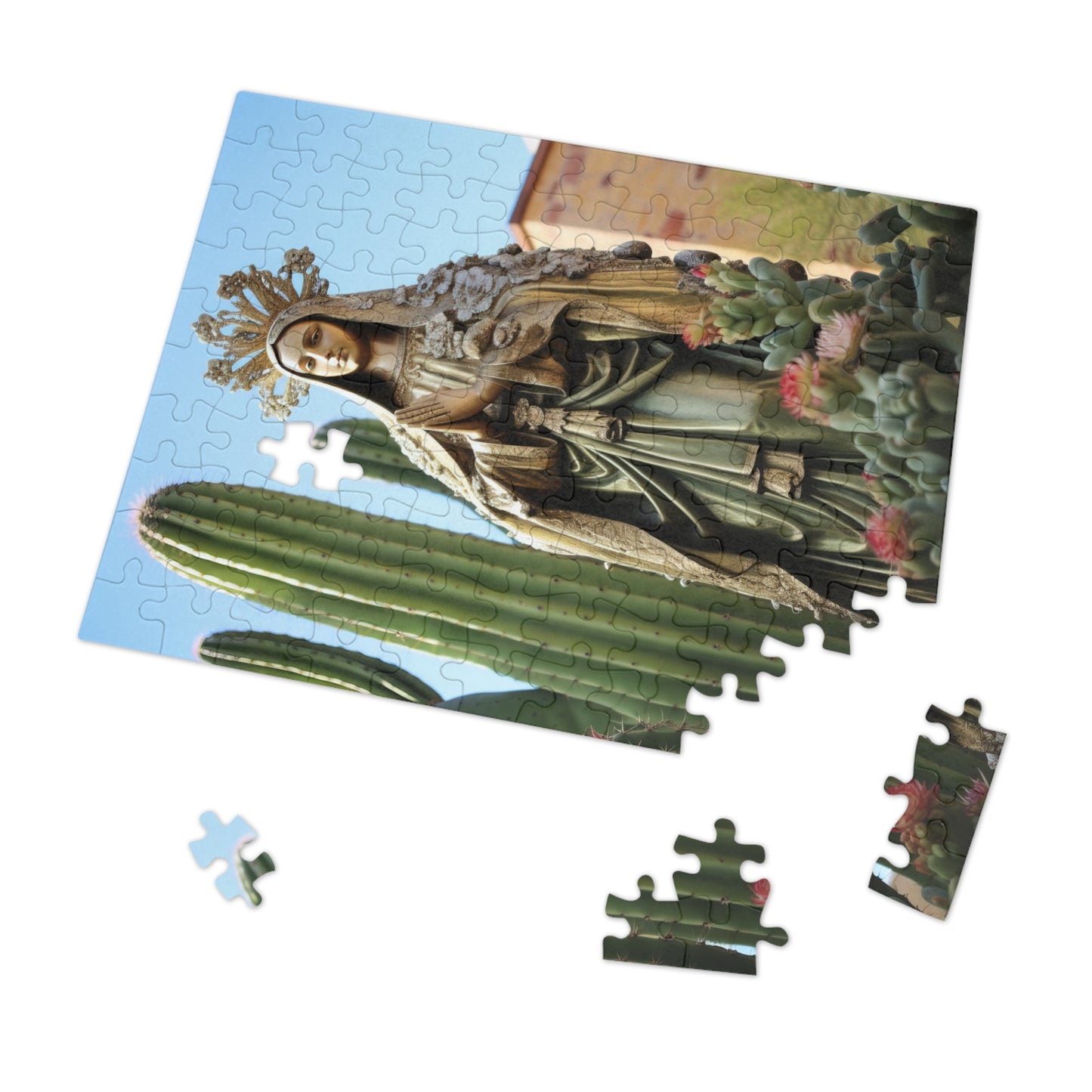 Our Lady of Guadalupe - Puzzle and Keepsake Tin - Religious Jigsaw Puzzle (30, 110, 252, 500,1000-Piece) - Religious Puzzle