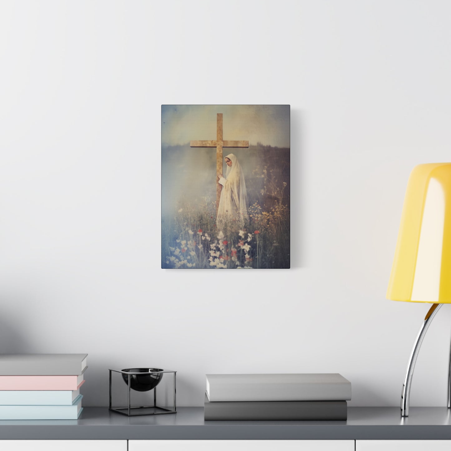 The Feast of the Exaltation of the Holy Cross - Multiple Sizes - Catholic Home art - Museum Wrapped Canvas - Sanctified Souls Print