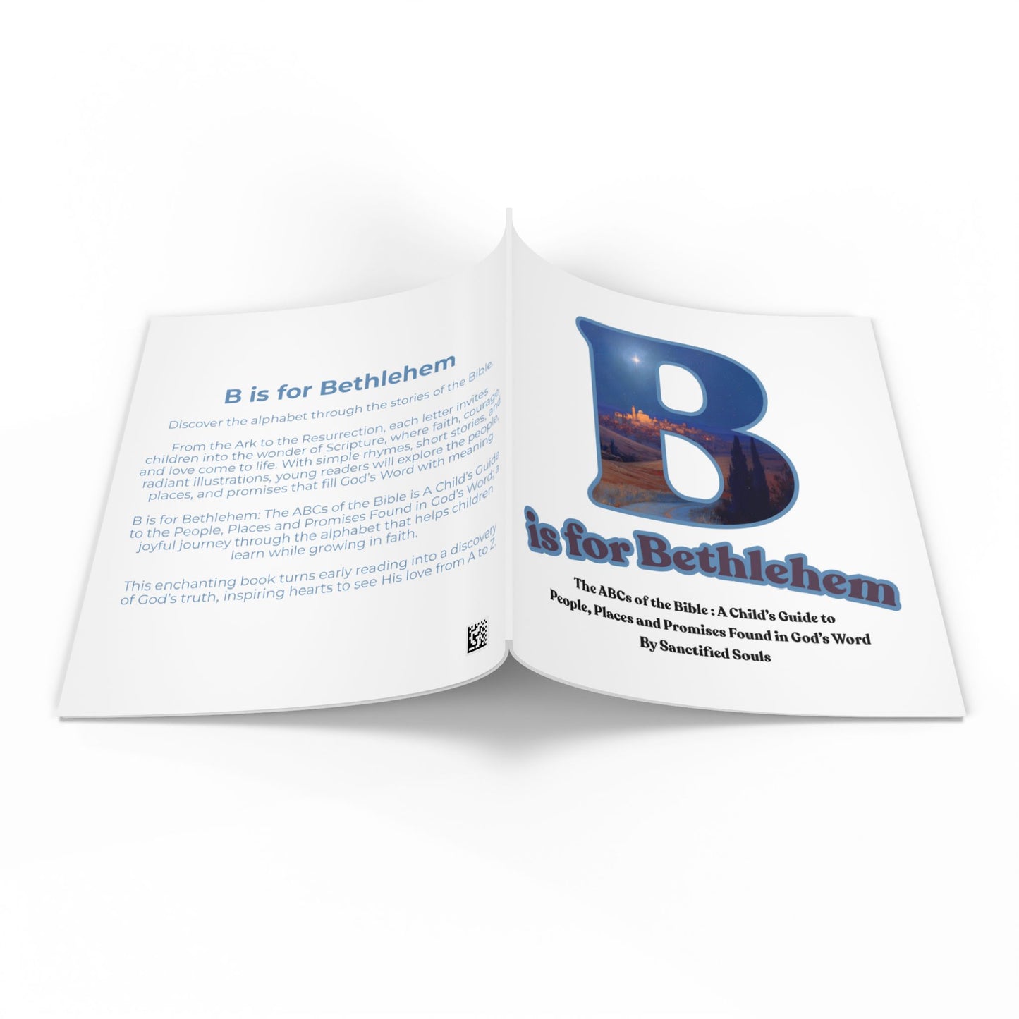 B is for Bethlehem (Softcover) The ABCs of the Bible | Bible Alphabet Book for Kids | Christian Children's Book | Bible Stories