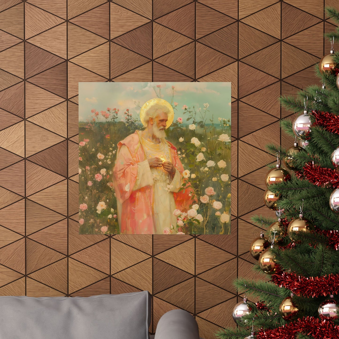 Saint Valentine -  Catholic Art - Multiple Sizes - Premium Posters - Catholic Art - Christian Home - Catholic Saint Art