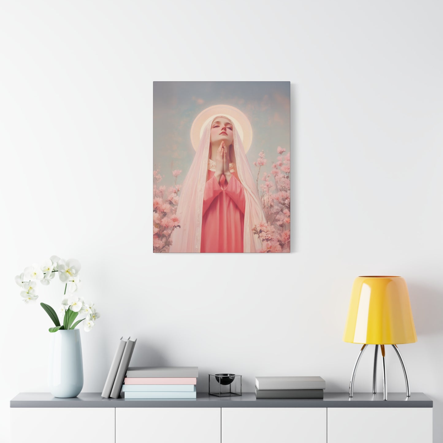 Saint Illuminata - Gallery Wrapped Canvas - Print - Religious Art for your Home - Catholic Art Print