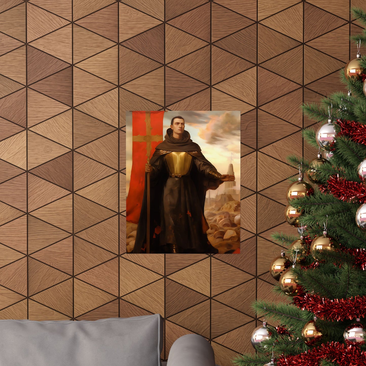 Saint John of Capistrano - Sanctified Souls Print - Multiple Sizes - Premium Matte Vertical Posters