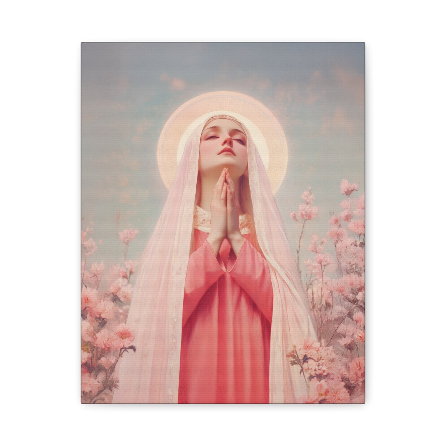 Saint Illuminata - Gallery Wrapped Canvas - Print - Religious Art for your Home - Catholic Art Print