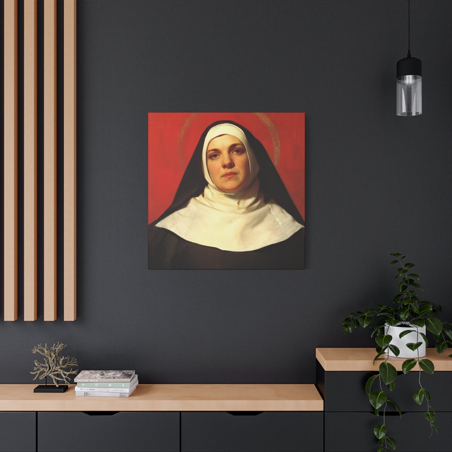 Saint Maria Giuseppa Rossello - Gallery Wrapped Canvas - Print - Religious Art for your Home - Catholic Art