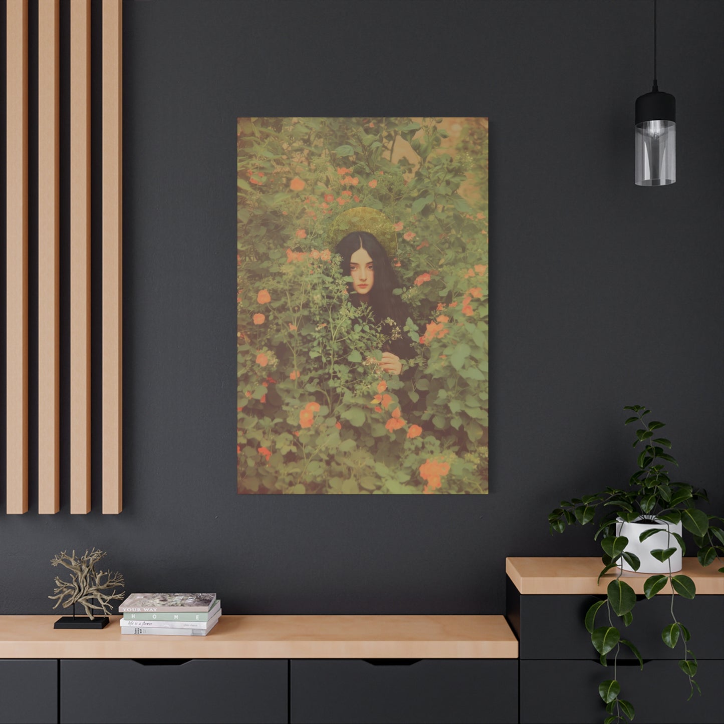 Saint Eve - Museum Wrapped Canvas - Print - Religious Art for your Home - Christian print - Prayer Room