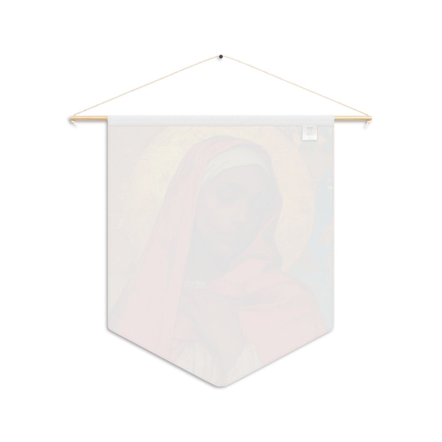 Saint Lea of Rome Wall Banner / Wall Hanging - Prayer room art - Catholic - Large Saint Art - 18" x 21"
