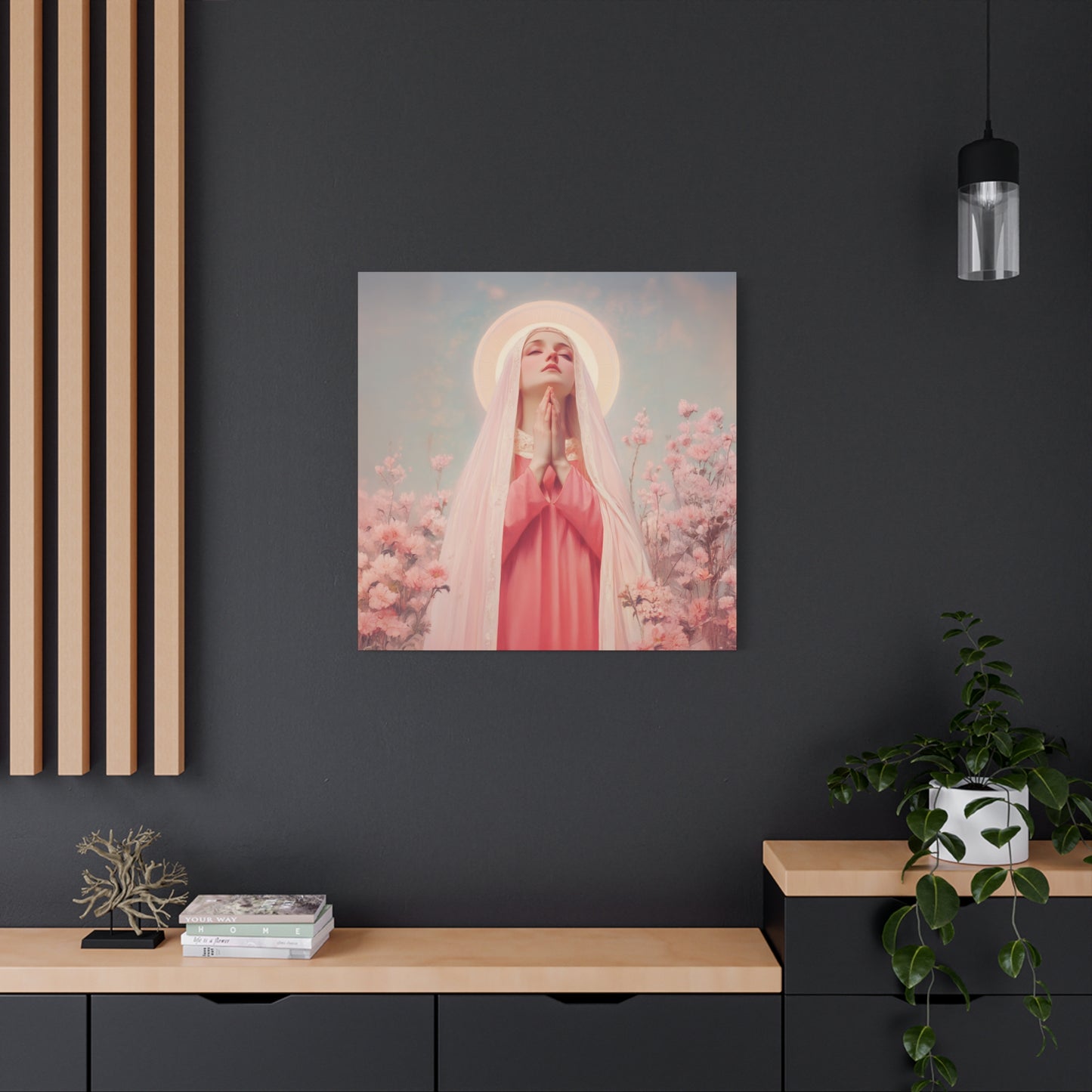 Saint Illuminata - Gallery Wrapped Canvas - Print - Religious Art for your Home - Catholic Art Print