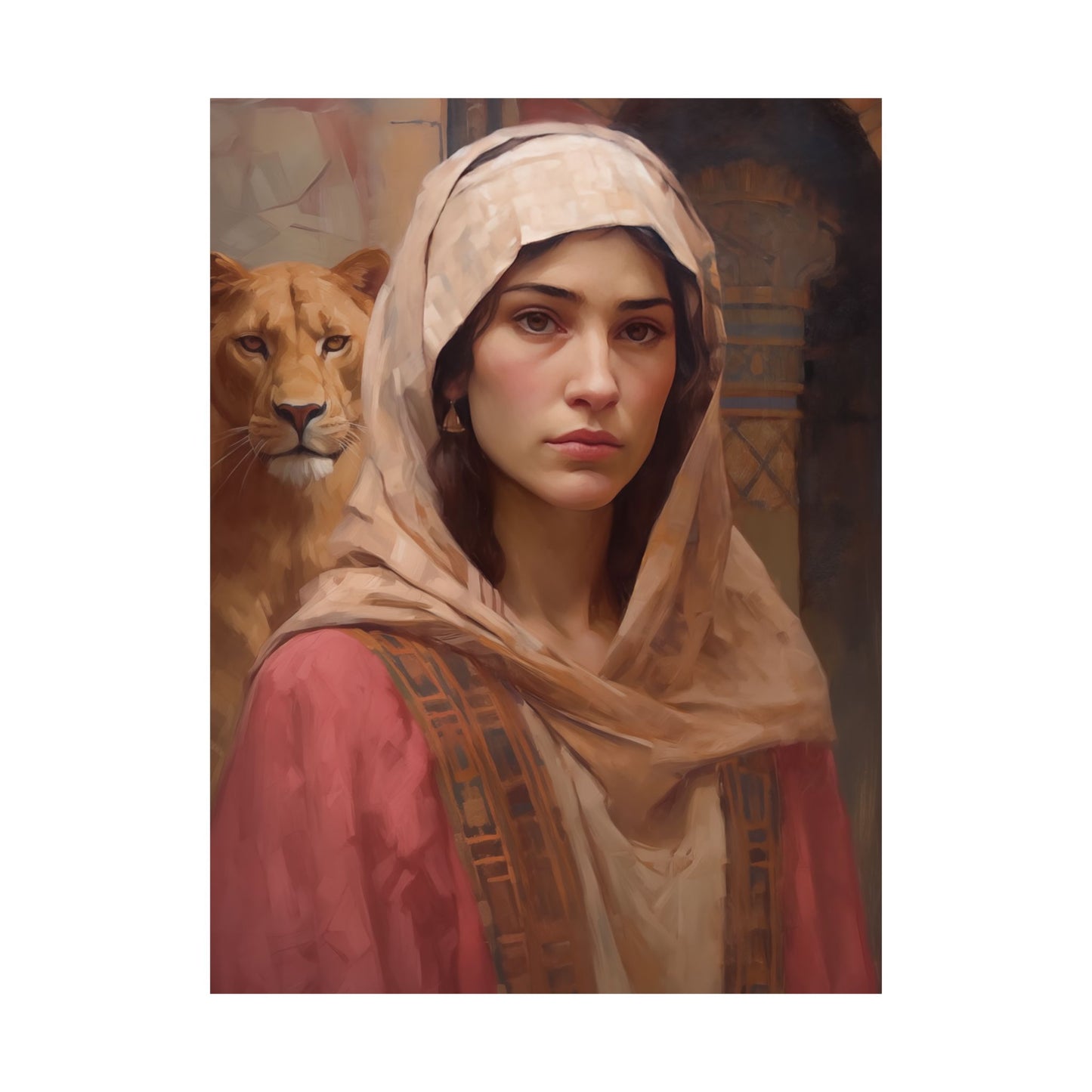 Saint Daria - Sanctified Souls Print - Multiple Sizes - Premium Matte Vertical Posters