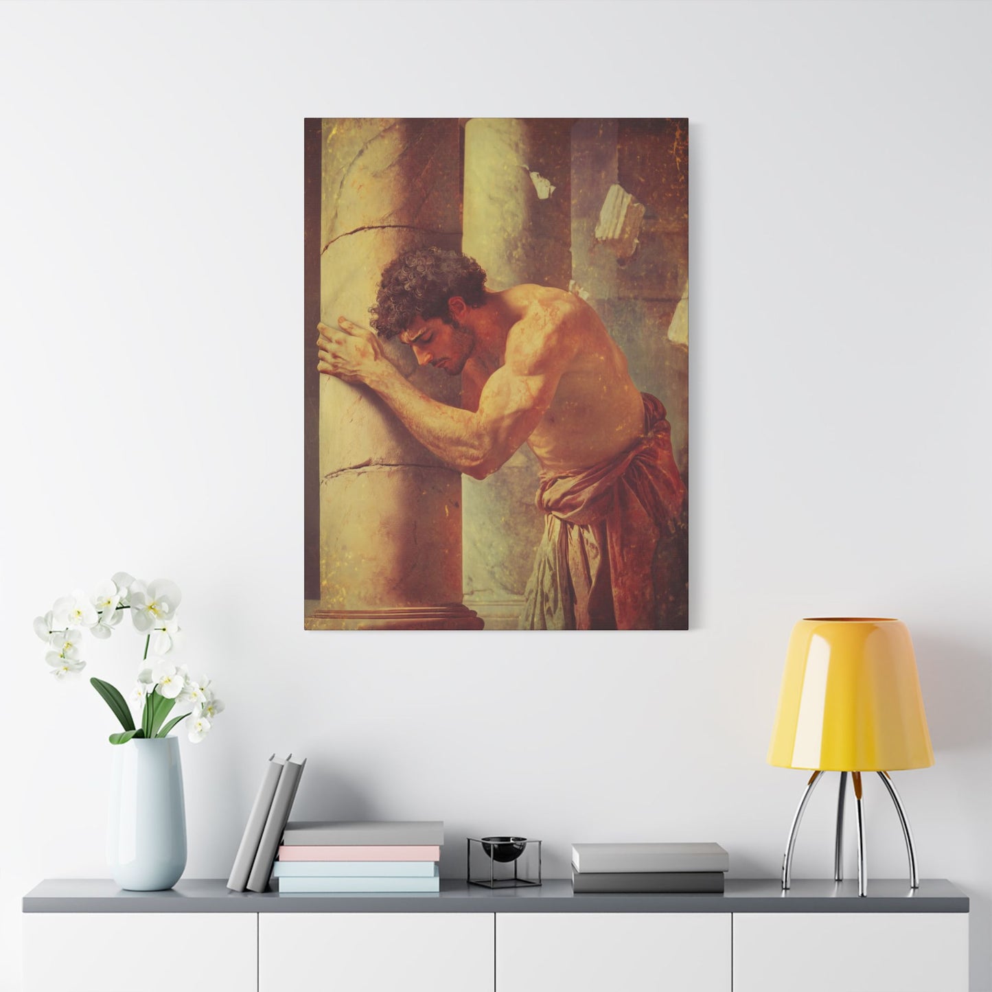 Samson - Museum Wrapped Canvas - Sanctified Souls Print - Religious Art for your Home