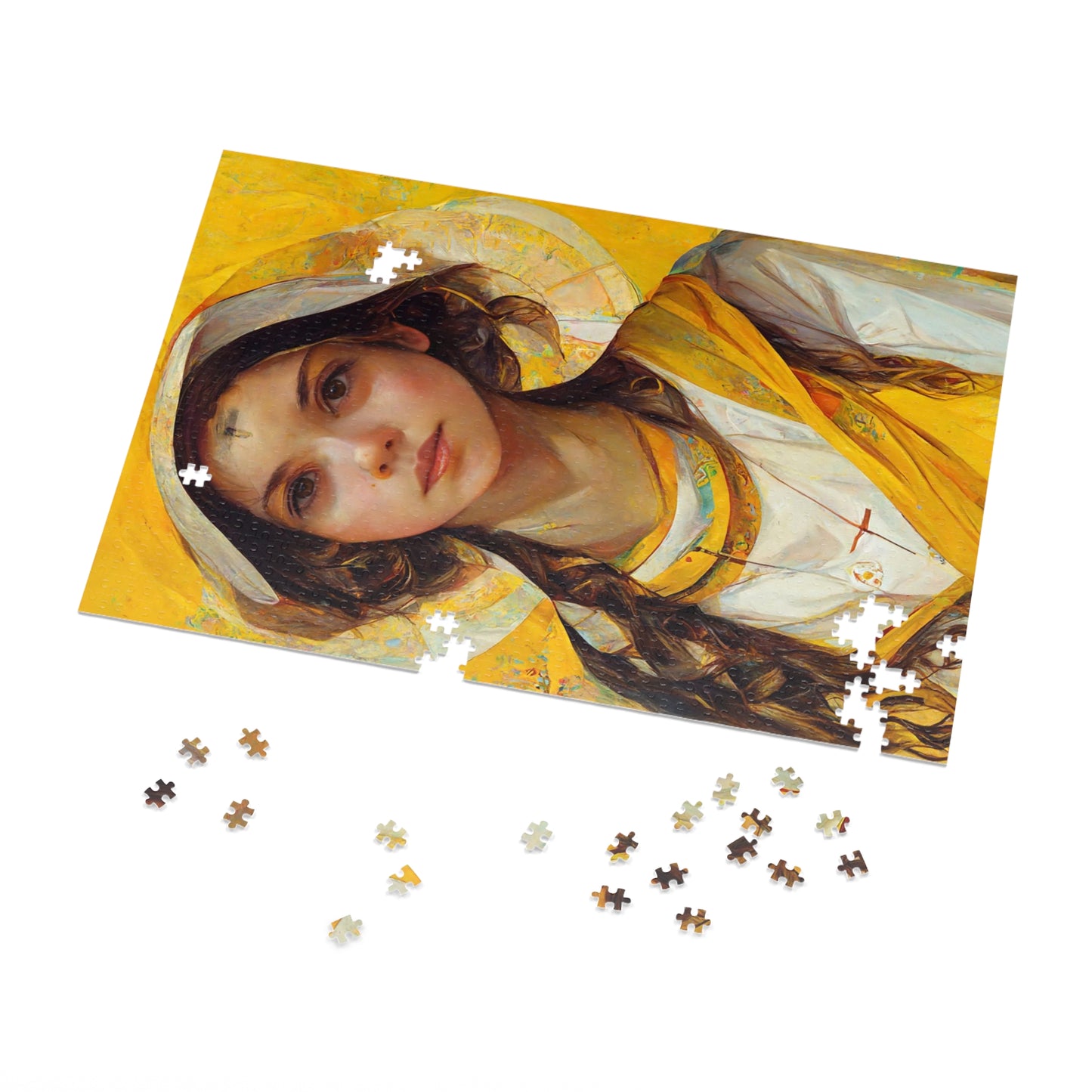 Saint Agatha - Puzzle and Keepsake Tin - Religious Jigsaw Puzzle (30, 110, 252, 500,1000-Piece) - Religious Puzzle - Patron Saint