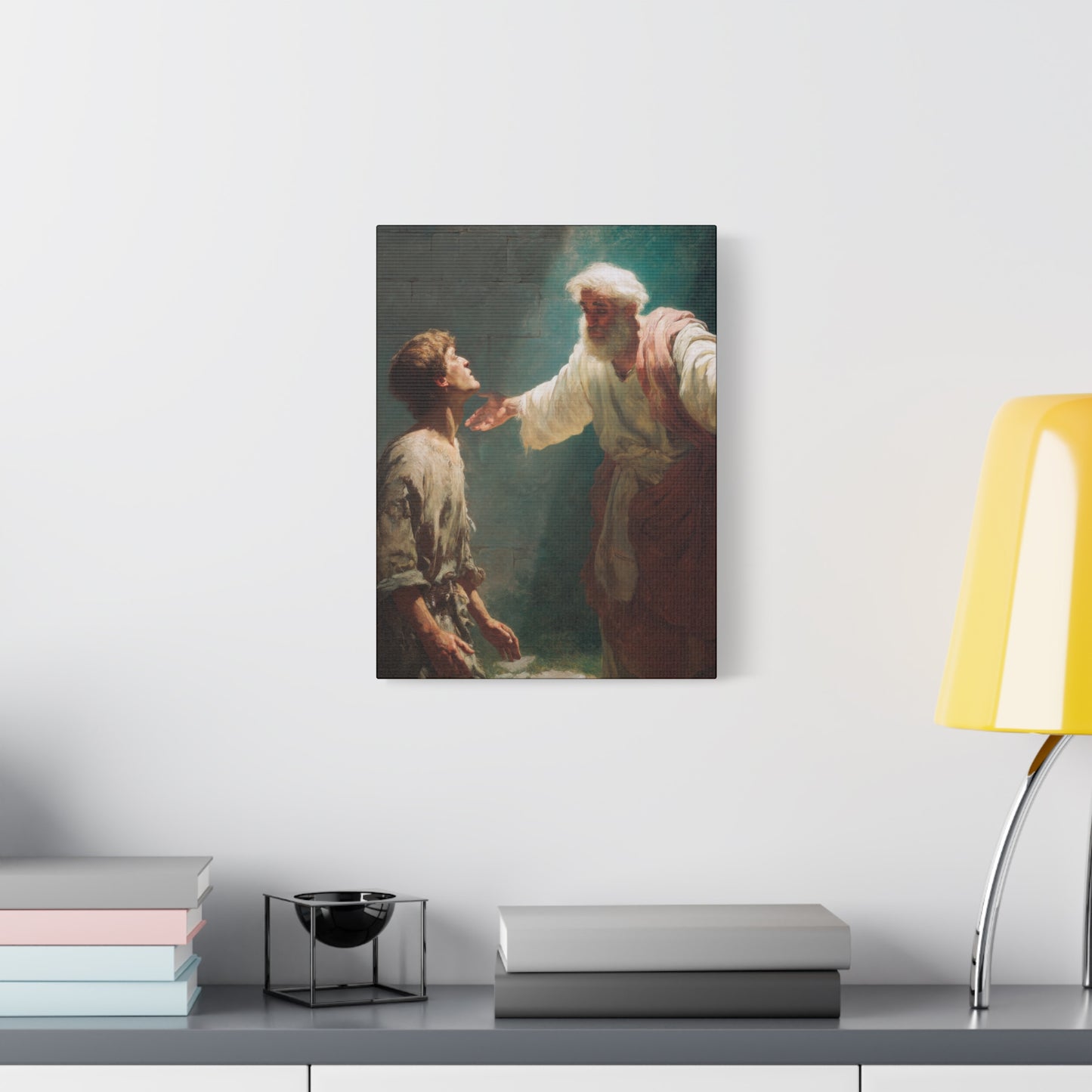 Homecoming of the Prodigal Son - Gallery Wrapped Canvas - Print - Religious Art for your Home - Catholic Art Print