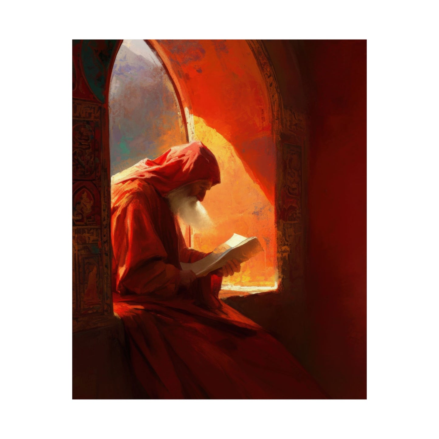 Isaiah and the Promise of the Holy One - Sanctified Souls Print - Multiple Sizes - Premium Matte Vertical Posters