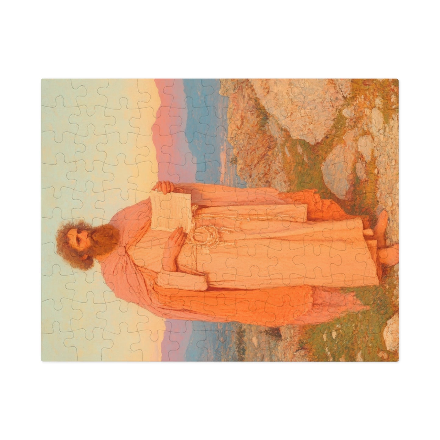 Obadiah - Keeper of the Lord's Warning and Mercy - Puzzle & Keepsake Tin - Religious Jigsaw Puzzle (30, 110, 252, 500,1000-Piece)