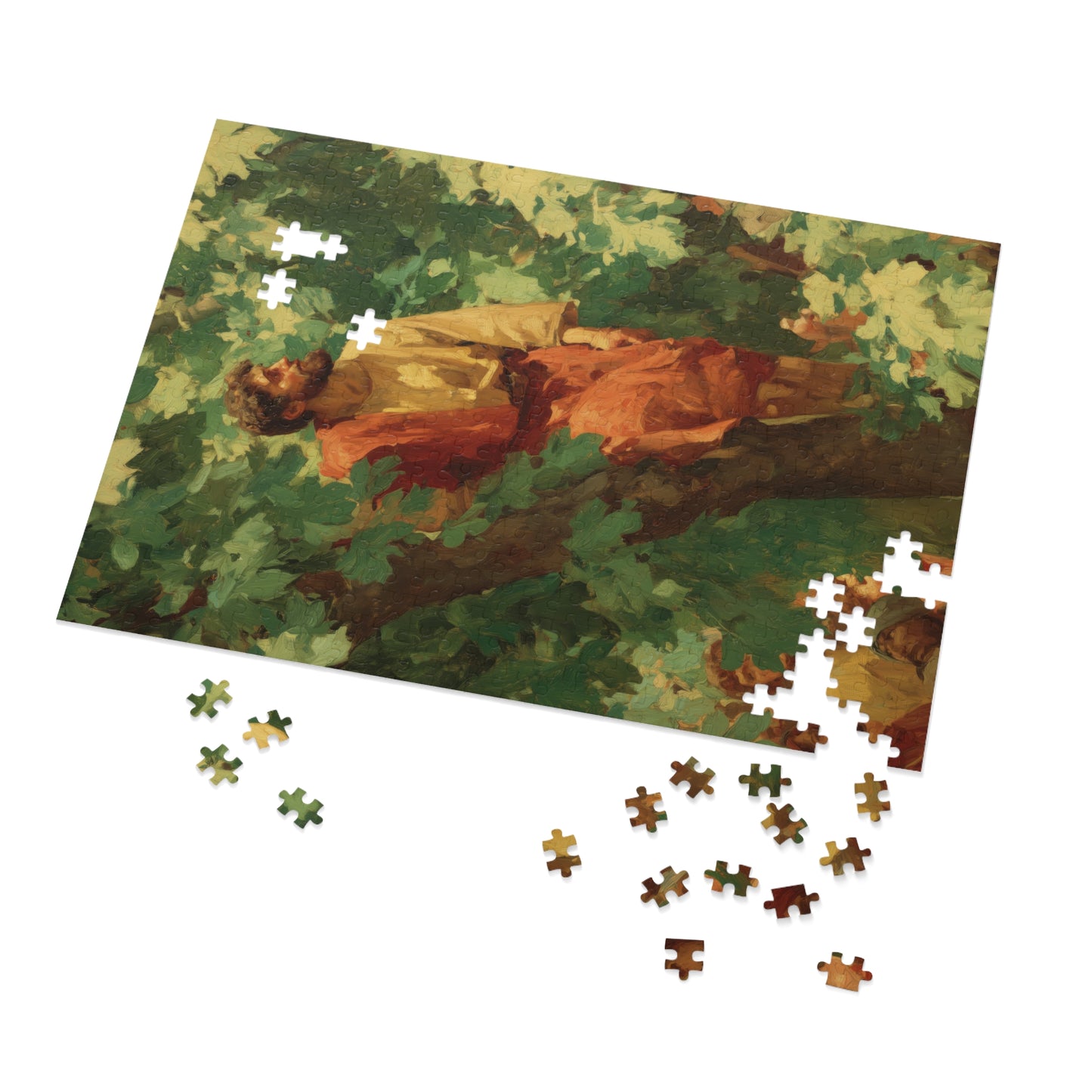 Zacchaeus - Puzzle & Keepsake Tin - Religious Jigsaw Puzzle (30, 110, 252, 500,1000-Piece)