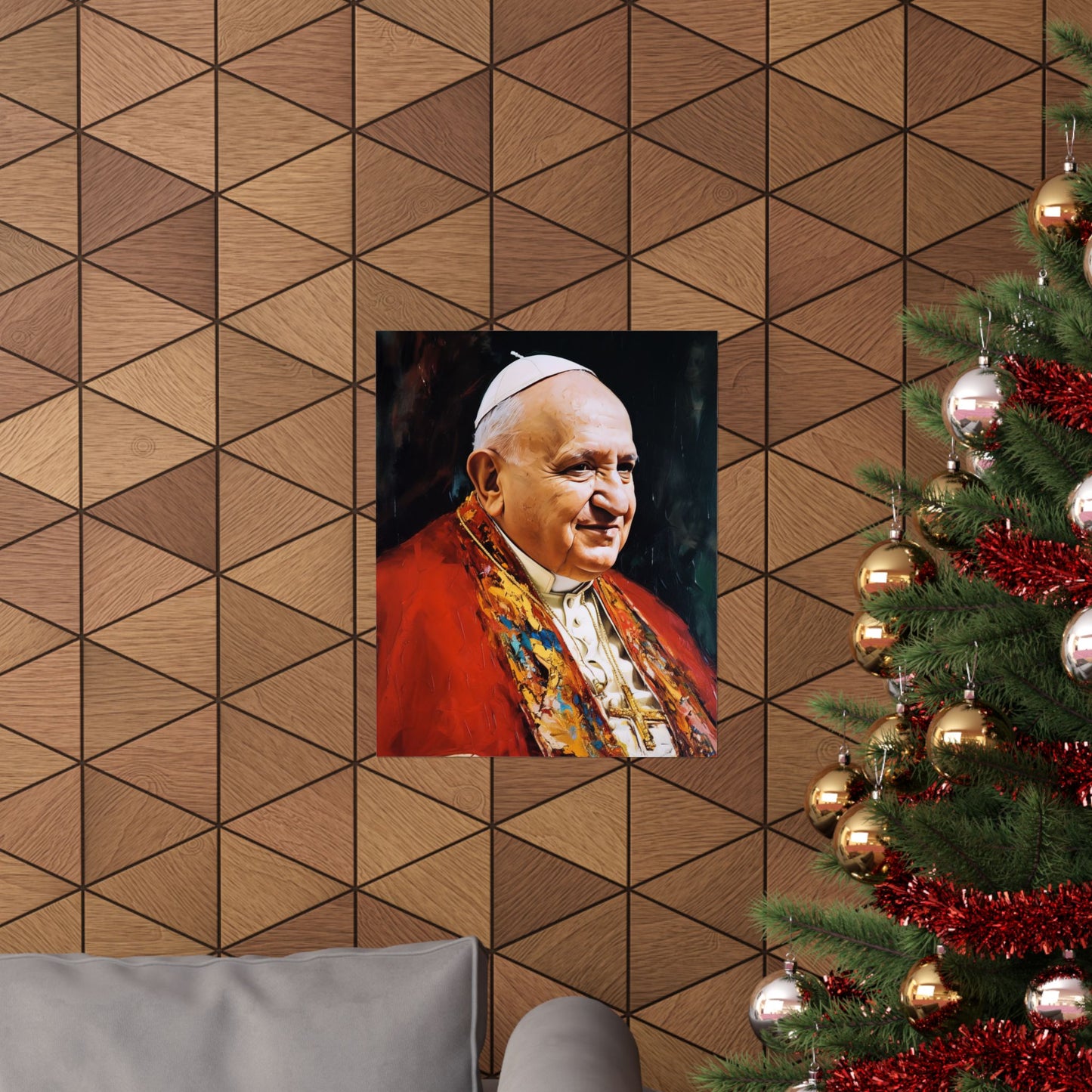 Pope Saint John XXIII - Sanctified Souls Print - Multiple Sizes - Premium Matte Vertical Posters