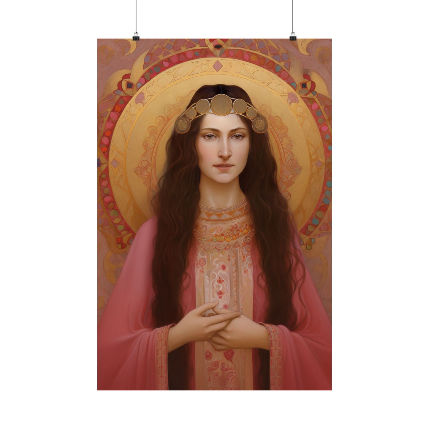 Saint Apollonia Print - Sanctified Souls Print - Multiple Sizes - Premium Matte Vertical Posters