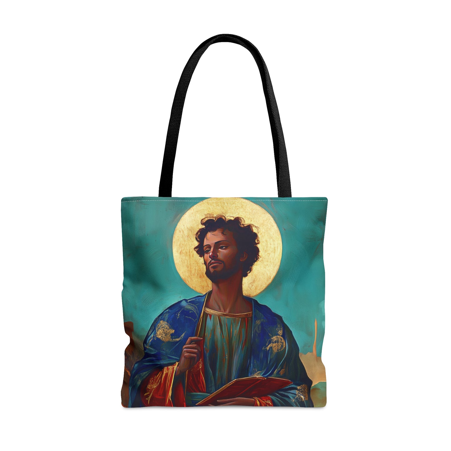 Saint Addal Tote Bag - Large Medium Small Faith Art Bag - Catholic Faith Purse - Religious - Prayer Bag - Devotional Purse