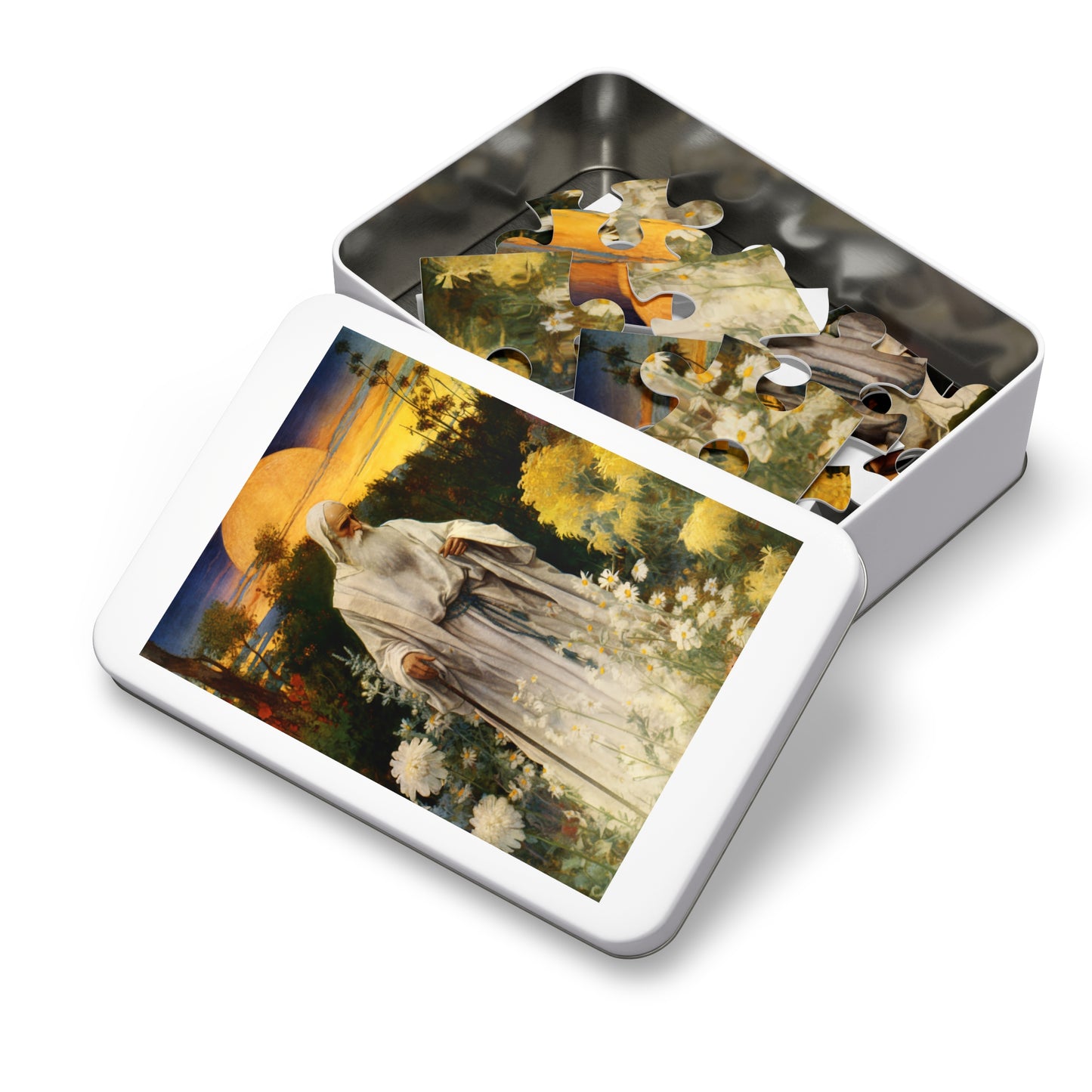 Saint Phocas - Puzzle and Keepsake Tin - Religious Jigsaw Puzzle (30, 110, 252, 500,1000-Piece) - Religious Puzzle