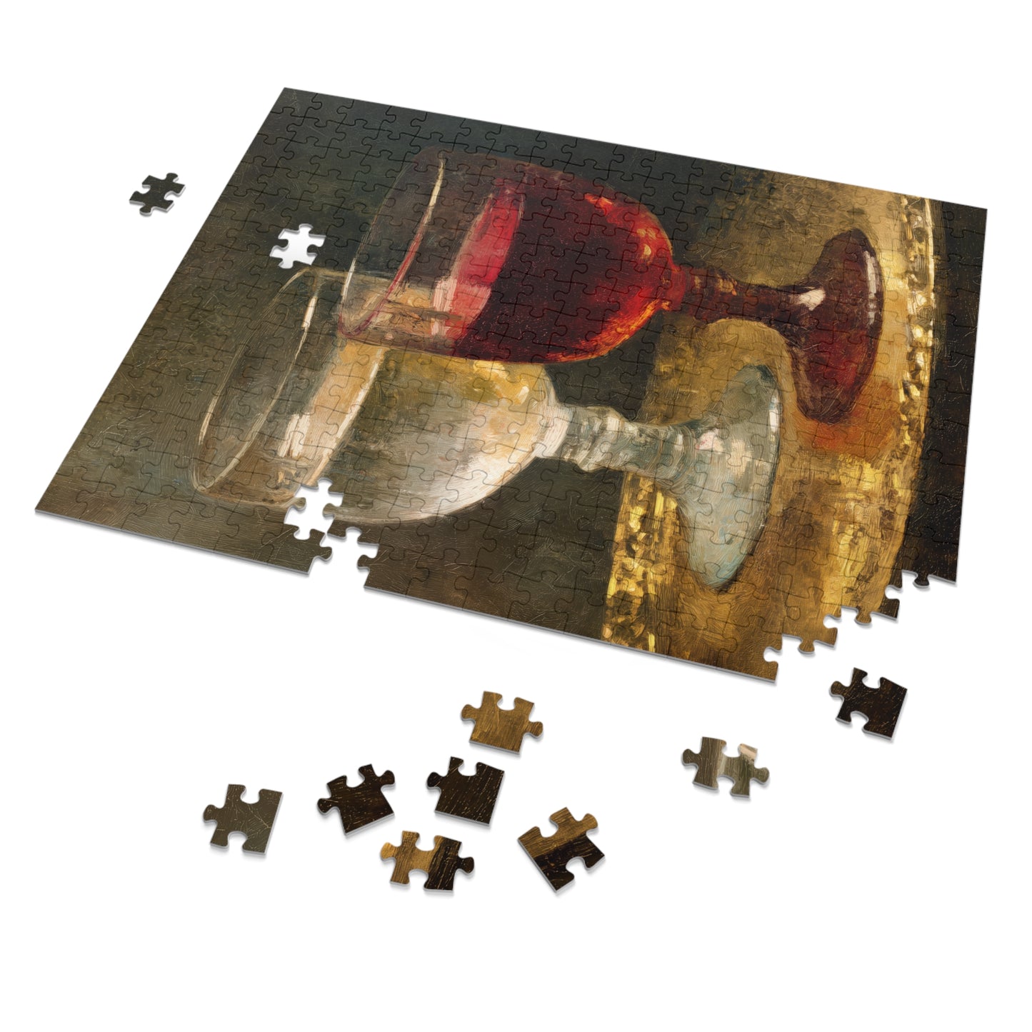 Cana and the Miracle of Abundance - Water into Wine - Puzzle & Keepsake Tin - Religious Jigsaw Puzzle (30, 110, 252, 500,1000-Piece)