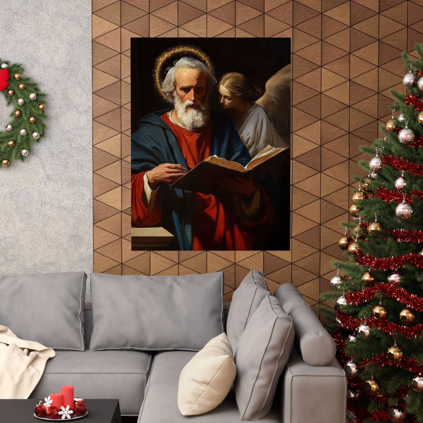 Saint Matthew the Apostle - Sanctified Souls Print - Multiple Sizes - Premium Matte Vertical Posters