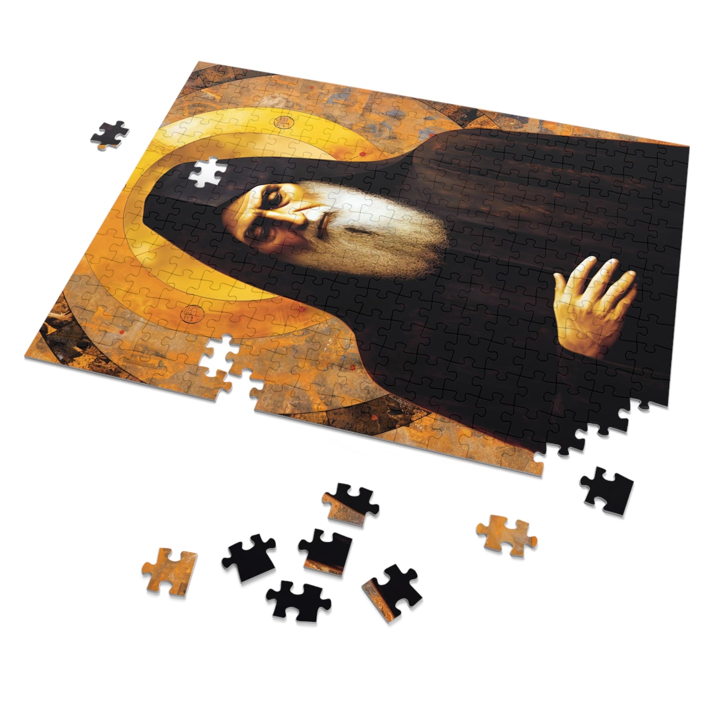 Saint Charbel Makhlouf - Puzzle and Keepsake Tin - Religious Jigsaw Puzzle (30, 110, 252, 500,1000-Piece) - Religious Puzzle