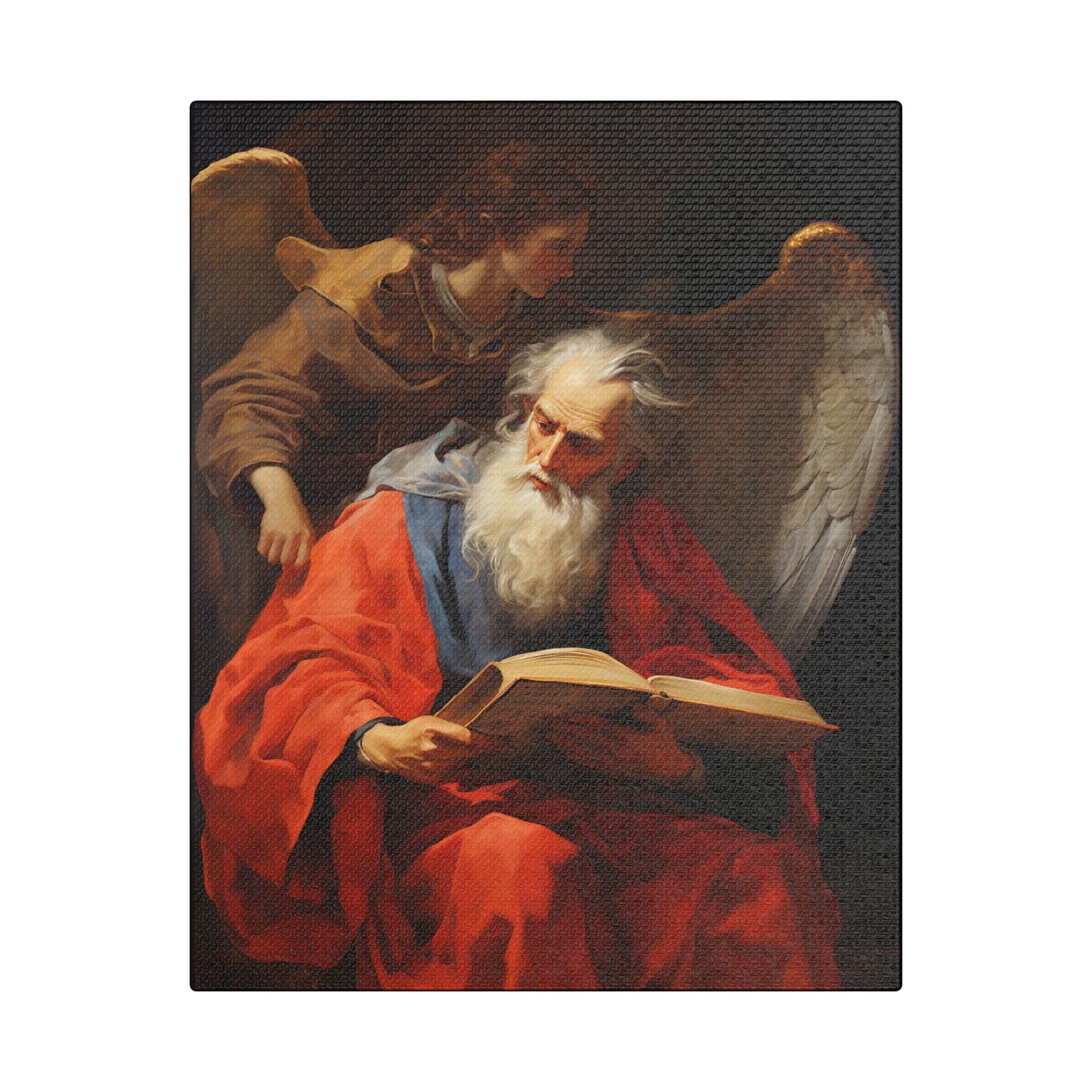 Saint Matthew the Apostle - Museum Wrapped Canvas - Sanctified Souls Print - Religious Art for your Home