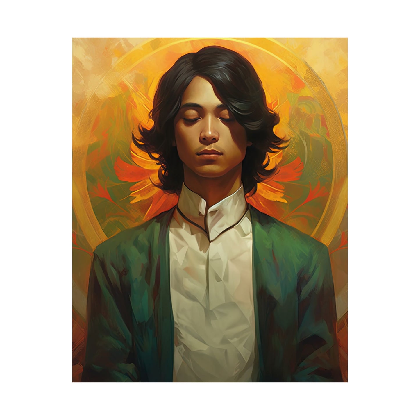 Saint Lorenzo Ruiz - Sanctified Souls Print - Multiple Sizes - Premium Matte Vertical Posters