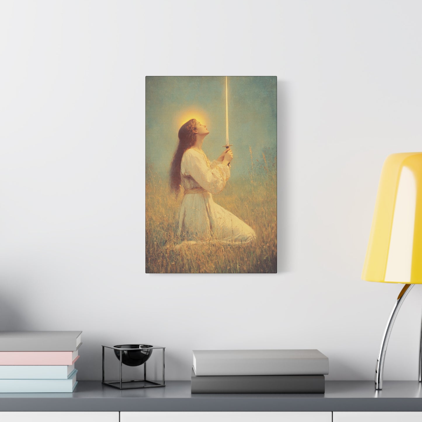 St. Joan of Arc - Catholic Saint Canvas Print