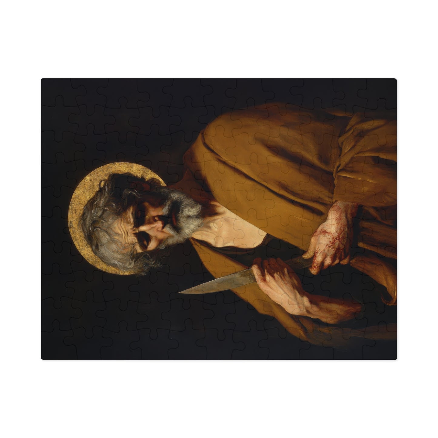 Saint Bartholomew the Apostle - Puzzle and Keepsake Tin - Religious (30, 110, 252, 500,1000) - Religious Puzzle - Gifts for Catholics