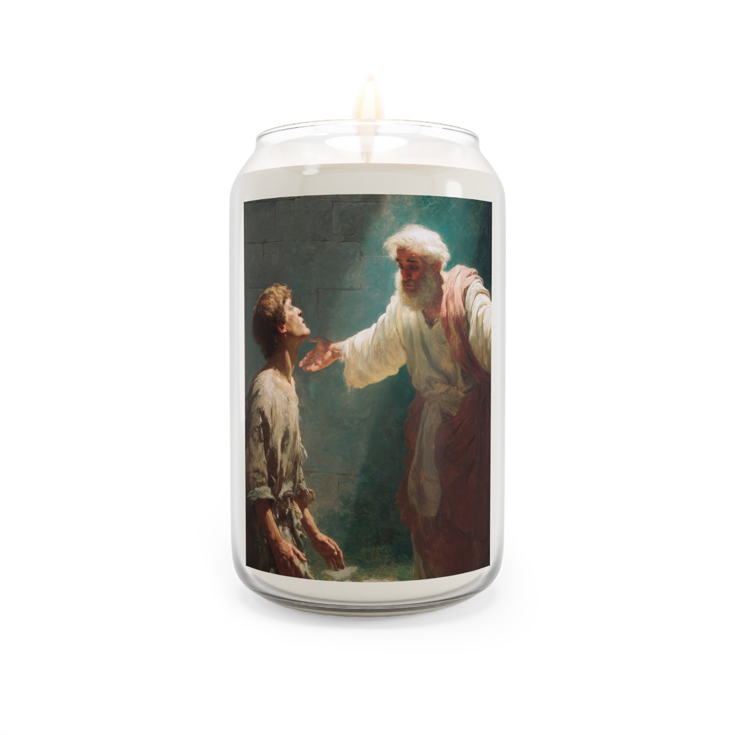 Homecoming of the Prodigal Son - Scented Prayer Candle, 13.75oz - Tall Size - Religious Prayer Candle