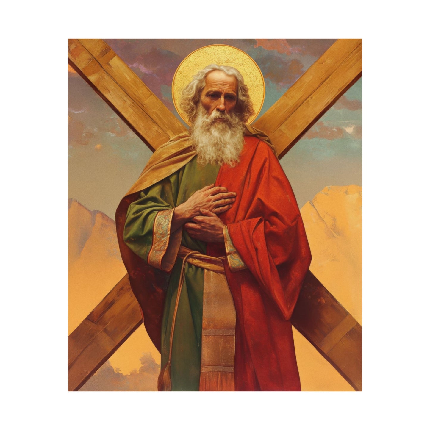 Copy of Copy of Saint John the Apostle - Sanctified Souls Print - Multiple Sizes - Premium Matte Vertical Posters