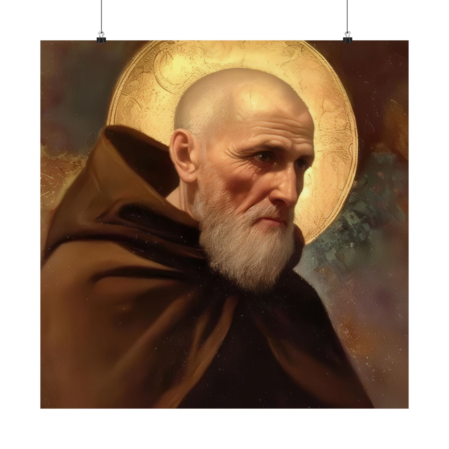 Saint Ignatius of Laconi - Sanctified Souls Print - Multiple Sizes - Premium Matte Vertical Posters