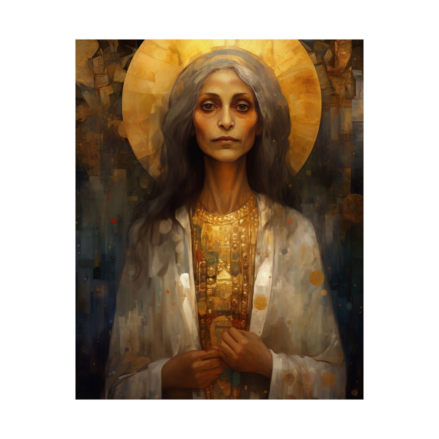 Saint Mary of Egypt Print - Sanctified Souls Print - Multiple Sizes - Premium Matte Vertical Posters