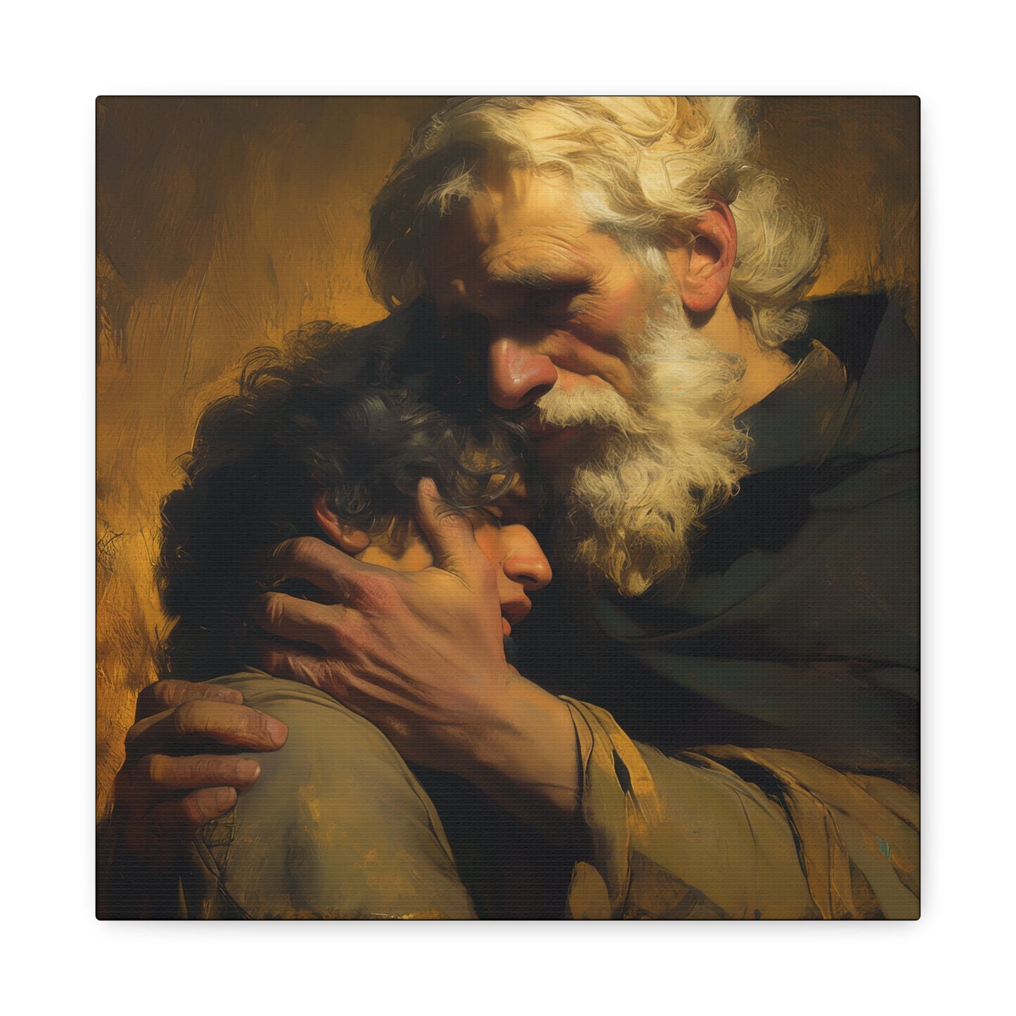 The Return of the Prodigal Son - Gallery Wrapped Canvas - Print - Religious Art for your Home - Catholic Art Print