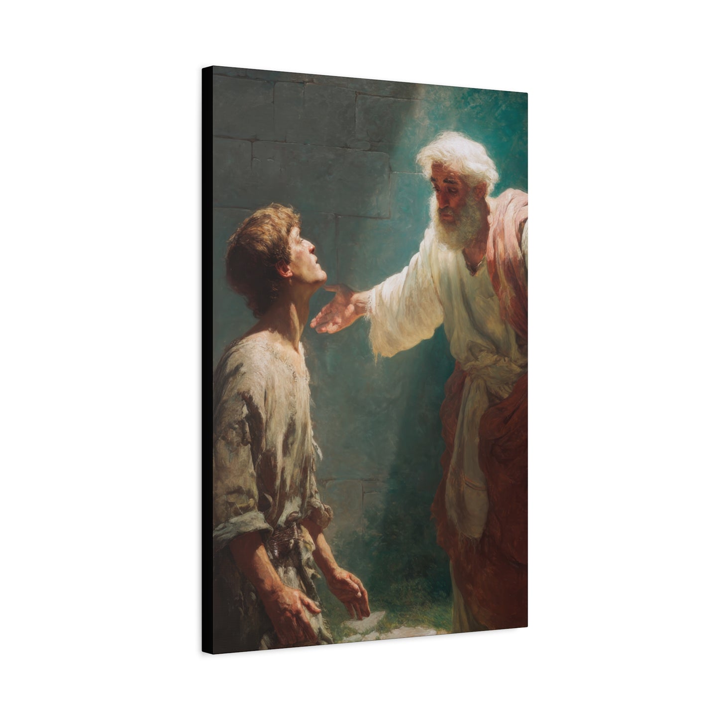 Homecoming of the Prodigal Son - Gallery Wrapped Canvas - Print - Religious Art for your Home - Catholic Art Print