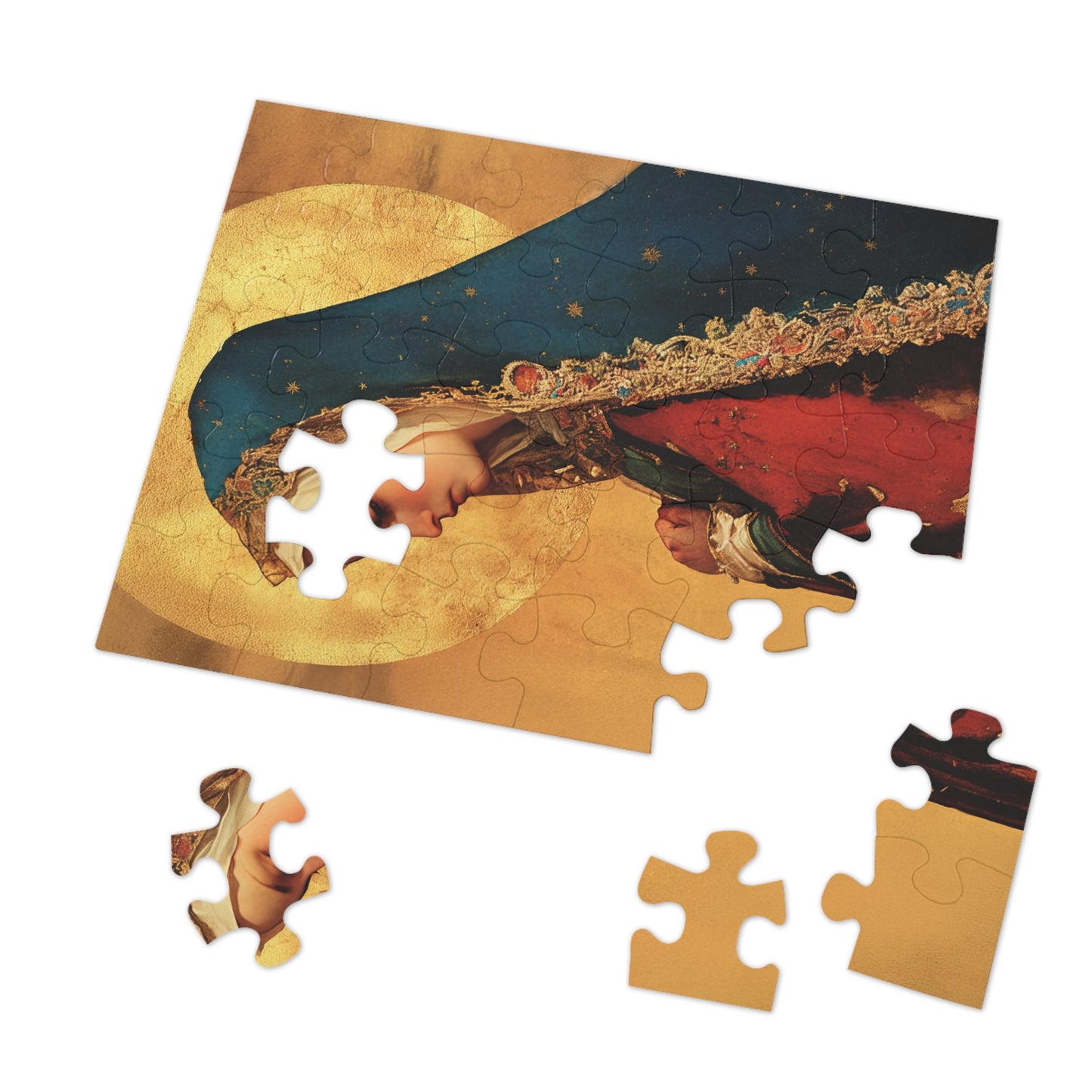 Our Lady of Mercy / Our Lady of Ransom - Puzzle and Tin - Religious Jigsaw Puzzle (30, 110, 252, 500,1000) - Gift Catholic Families