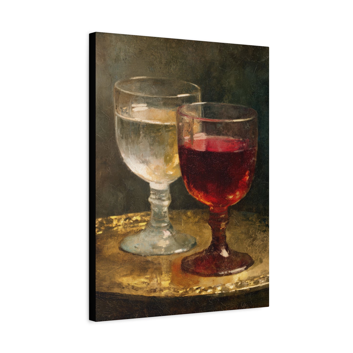 Cana and the Miracle of Abundance - Water into Wine - Gallery Wrapped Canvas - Print - Religious Art for your Home - Catholic Art Print