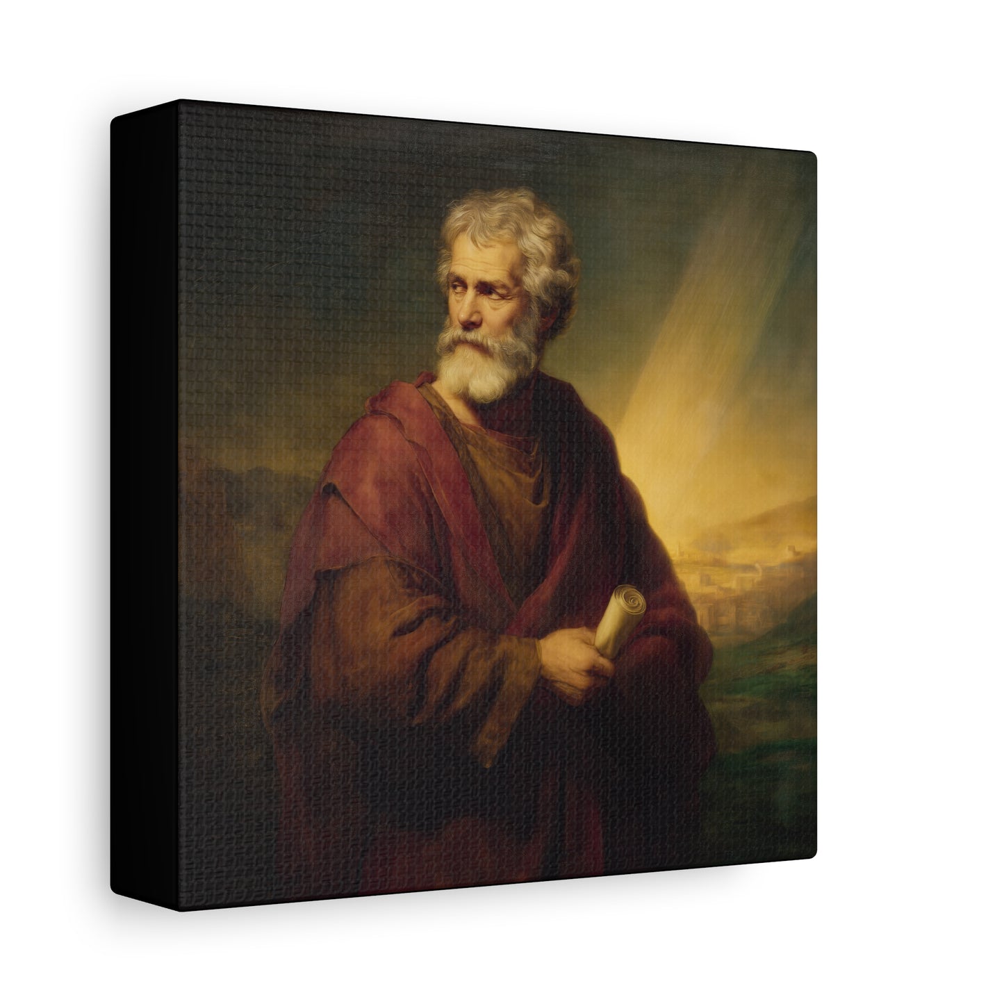 Saint Philip the Apostle -  Museum Wrapped Canvas - Sanctified Souls Print - Religious Art for your Home