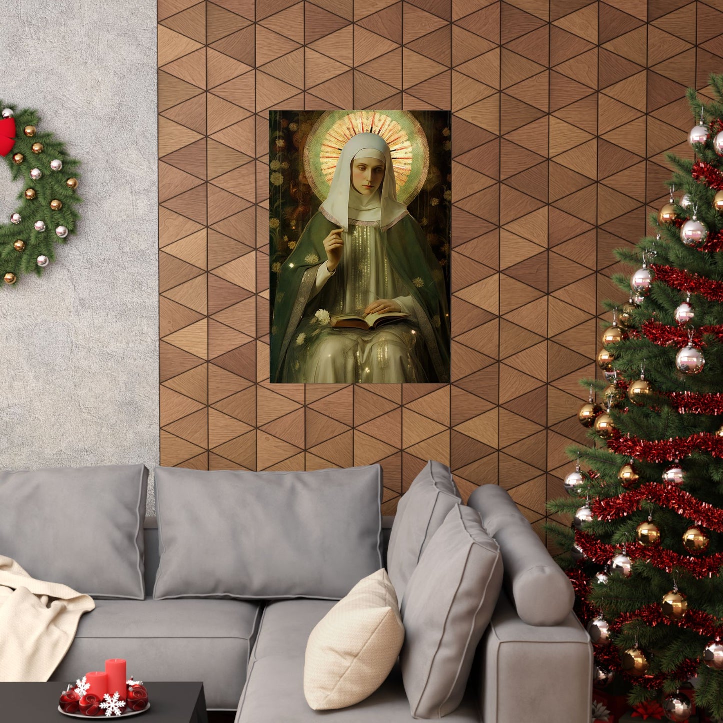 Saint Ingrid of Sweden - Sanctified Souls Print - Multiple Sizes - Premium Matte Vertical Posters