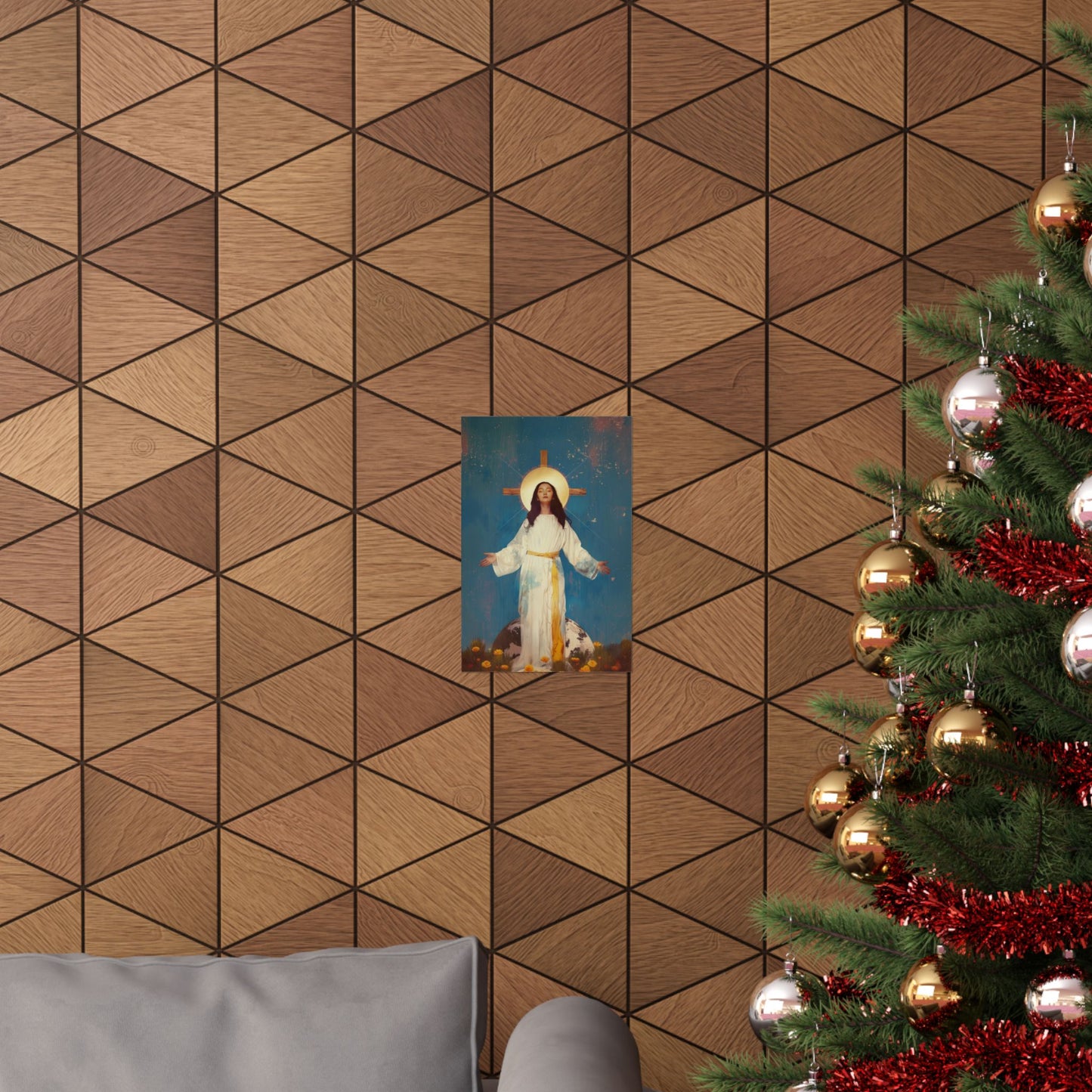 Our Lady of Akita - Mother Mary - Sanctified Souls Print - Multiple Sizes - Premium Matte Vertical Posters