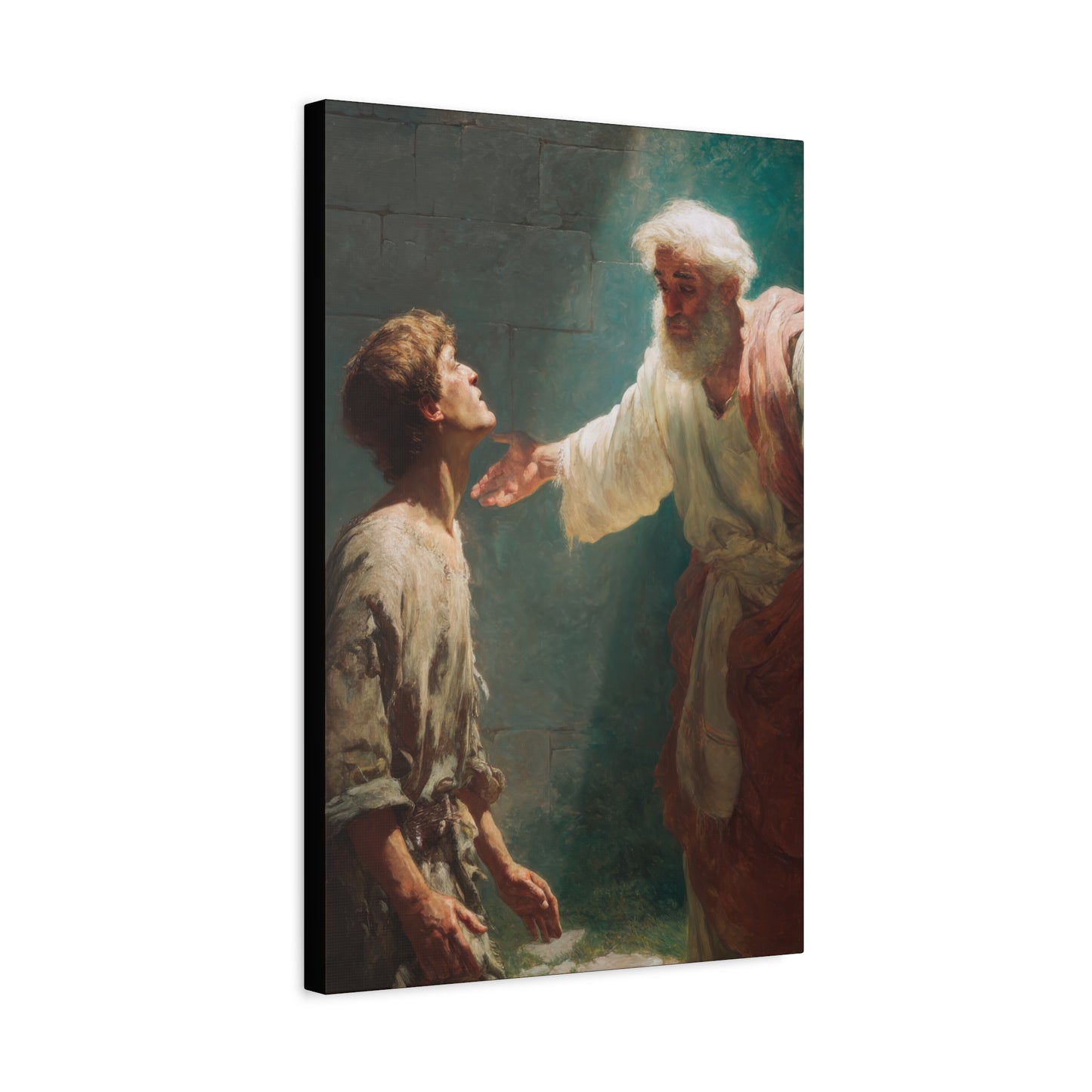 Homecoming of the Prodigal Son - Gallery Wrapped Canvas - Print - Religious Art for your Home - Catholic Art Print