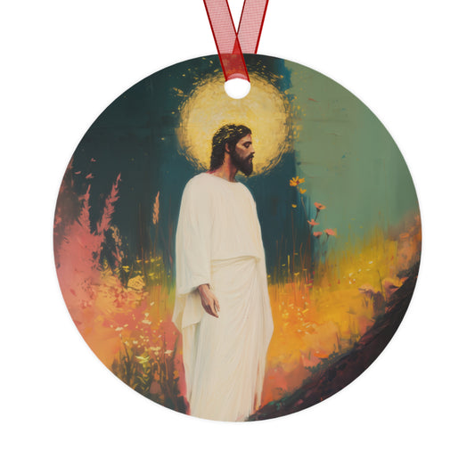 Christus Resurrexit (Christ Is Risen) Ornament - Religious Holiday Christmas Ornament and Keepsake - Double sided Keepsake