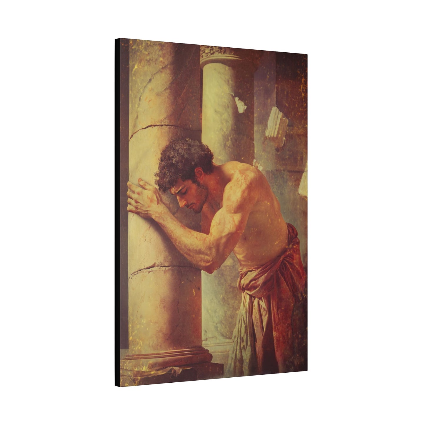 Samson - Museum Wrapped Canvas - Sanctified Souls Print - Religious Art for your Home