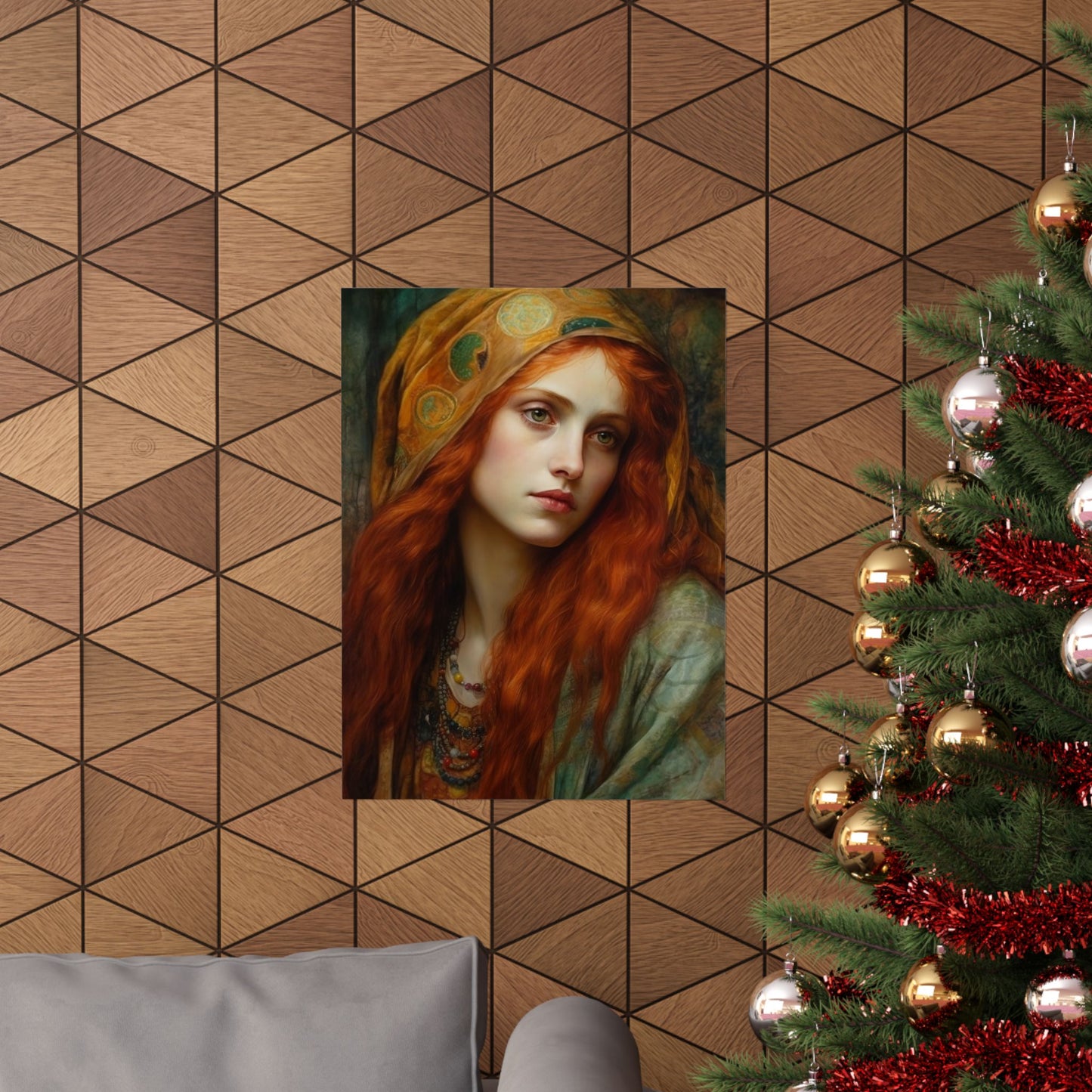 Mary Magdalene's Inner Peace Print - Sanctified Souls Print - Multiple Sizes - Premium Matte Vertical Posters